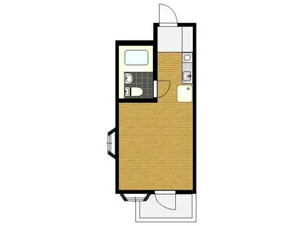 パークアベニュー国分寺(1K/5階)の間取り写真