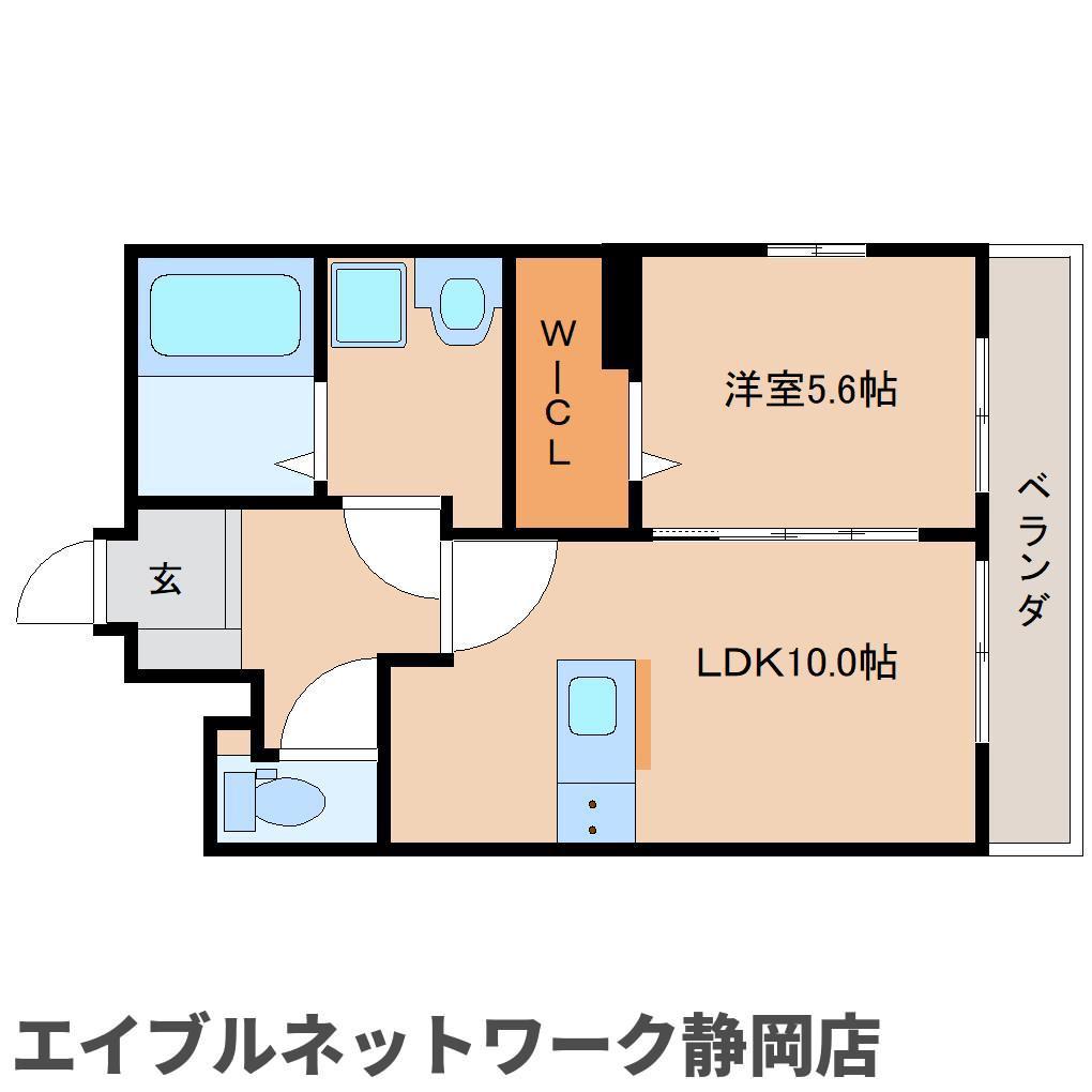 グランデ(1LDK/1階)の間取り写真