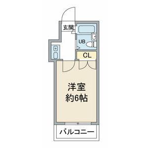 レオパレス陸前(1K/2階)の間取り写真