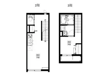 SOLUNA CRACIA NERIMA(1LDK/2階)の間取り写真