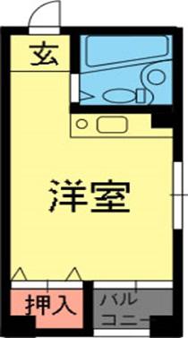 コンフォート乃ぞみ(ワンルーム/5階)の間取り写真