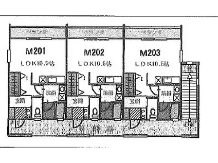 ストーリーハイツL(ワンルーム/1階)の間取り写真