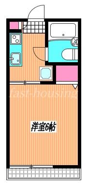 ルミナス吉祥寺(1K/1階)の間取り写真