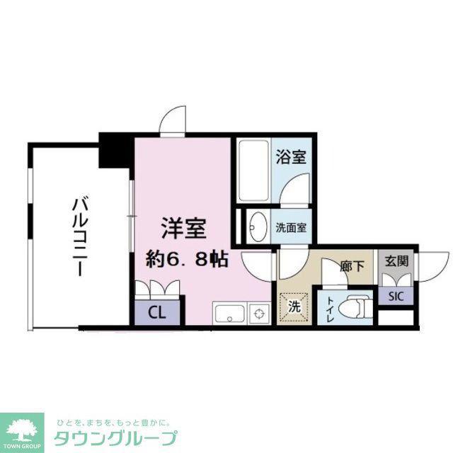 MORE PRECIOUS(ワンルーム/4階)の間取り写真