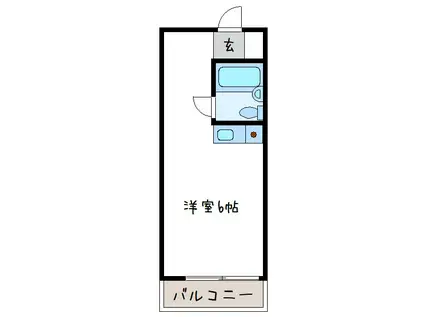 シティハイツ千種(ワンルーム/3階)の間取り写真