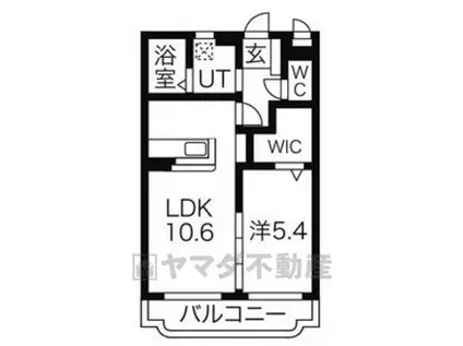 LM.FACTORYⅡ(1LDK/3階)の間取り写真