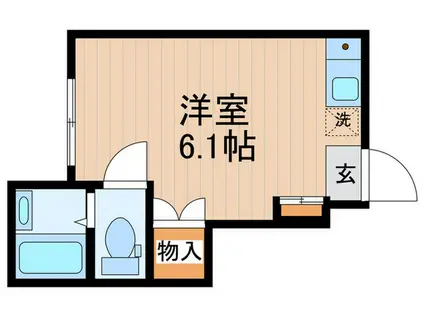 ウィンズ・パレ永福町(ワンルーム/1階)の間取り写真