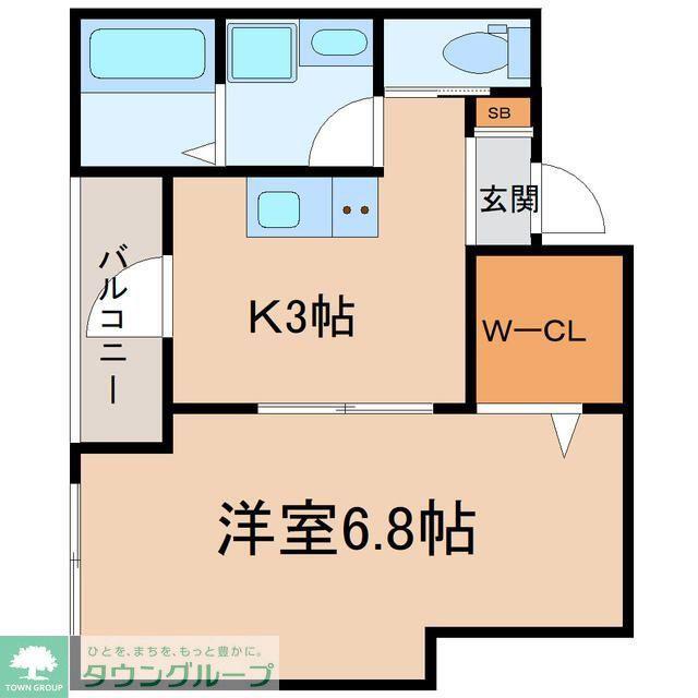平井2丁目計画(1K/3階)の間取り写真