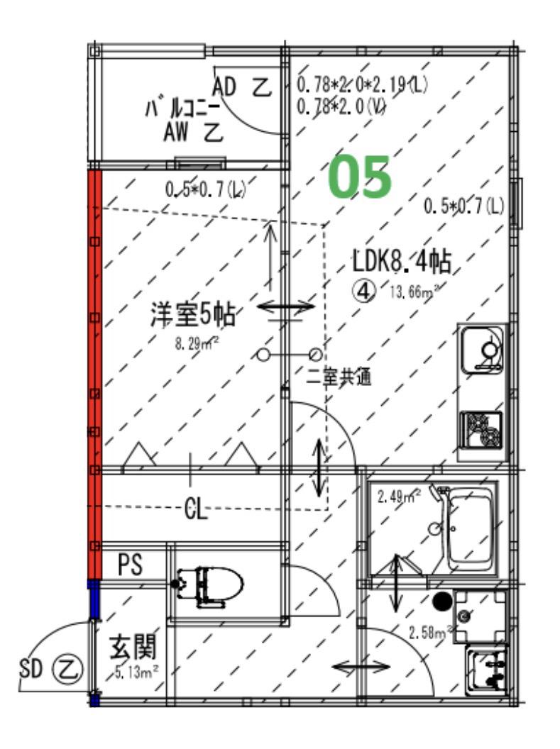 アート瑞光駅前(1LDK/3階)の間取り写真