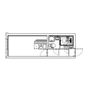 FRC梅屋敷(ワンルーム/4階)の間取り写真