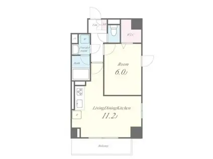 ノアズ アーク(1LDK/4階)の間取り写真