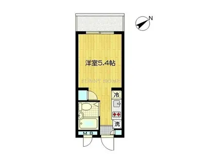 美和プラザ高井戸(ワンルーム/1階)の間取り写真