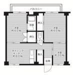 ビレッジハウス東二見1号棟(3DK/2階)の間取り写真