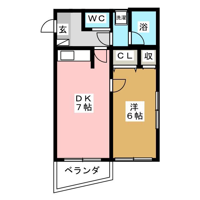 ハートピア駒込(1DK/4階)の間取り写真