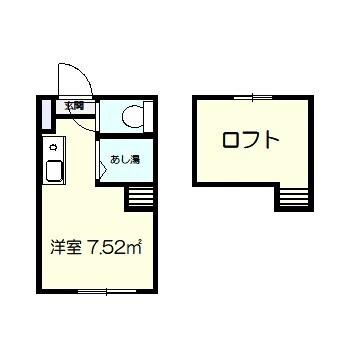 アーバンプレイス東高円寺V(ワンルーム/2階)の間取り写真