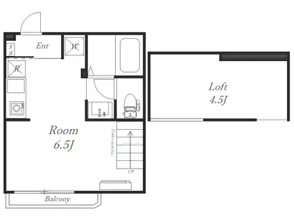 ルラキス保土ケ谷(ワンルーム/1階)の間取り写真