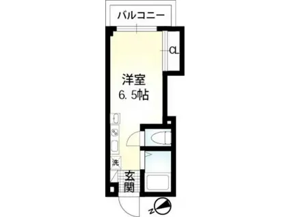 LIVE COURT 東海大学前(ワンルーム/3階)の間取り写真