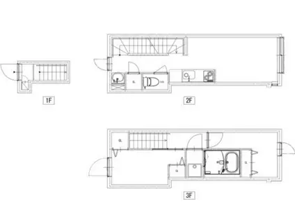 SOLUNA CRACIA ZOSHIGAYA(2LDK/2階)の間取り写真