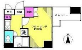 ヴェルステージ蒲田(1K/7階)の間取り写真