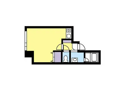 シャルムN18(ワンルーム/3階)の間取り写真