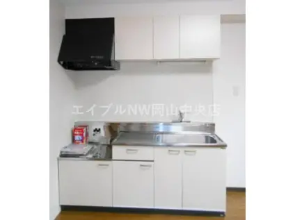 オルセーメゾン E(2DK/2階)のキッチン写真