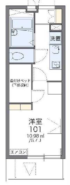 レオパレスサンヴィレッジ19(1K/2階)の間取り写真