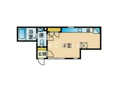 ネオス中板橋(ワンルーム/1階)の間取り写真