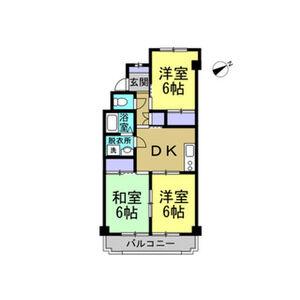 MAISON SAKAE(3DK/2階)の間取り写真