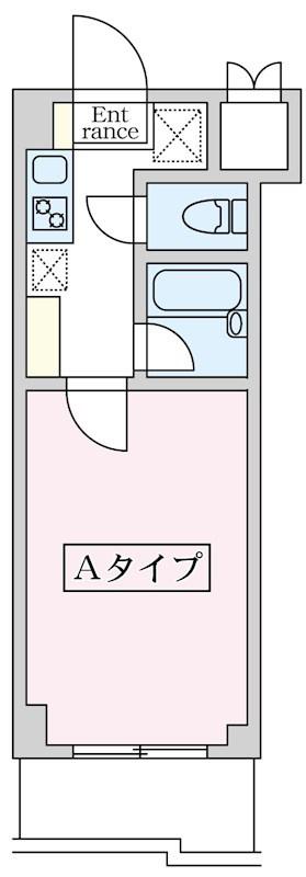 エスティメゾン大塚(1K/2階)の間取り写真