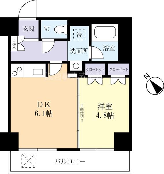 モアリッシェルつくば高野台II(1DK/3階)の間取り写真