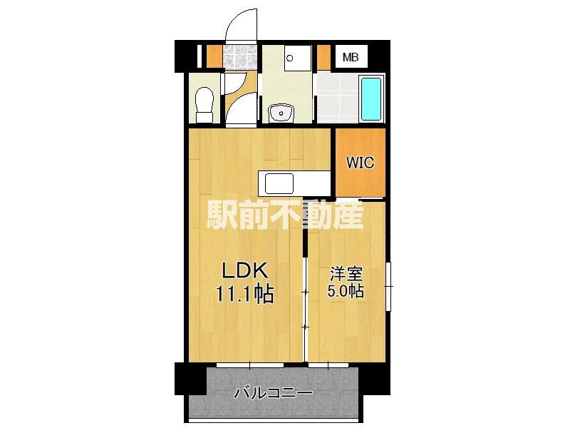 MOLTO FELICE(1LDK/4階)の間取り写真