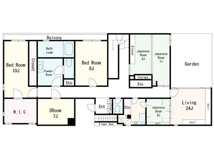 ユービル(5SLDK/3階)の間取り写真