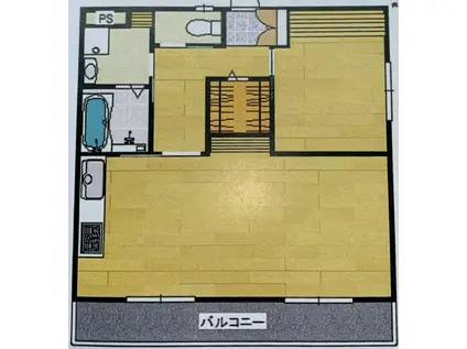 エクセレント宝殿 2号棟(1LDK/5階)の間取り写真