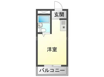 大宝門真CTスクエアーI(ワンルーム/4階)の間取り写真