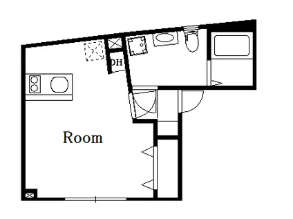 PLAISANT江古田(ワンルーム/2階)の間取り写真