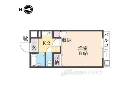 エクセレントハイツ(1K/3階)の間取り写真