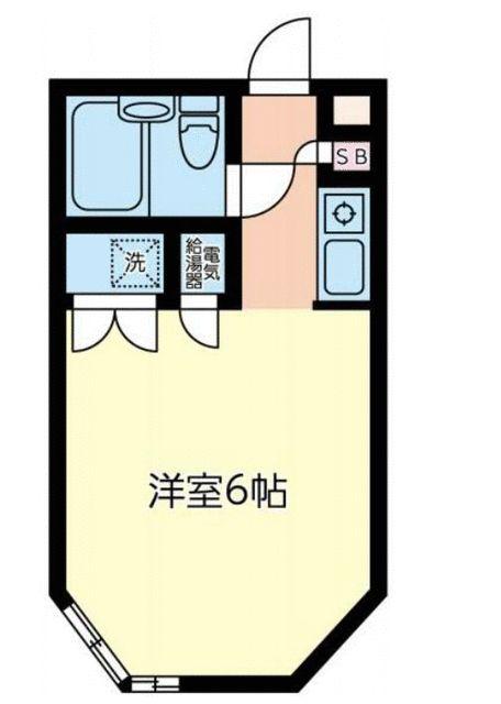シティアビタ町田(ワンルーム/1階)の間取り写真
