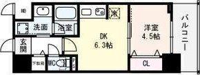 MA MINETTE(1DK/2階)の間取り写真
