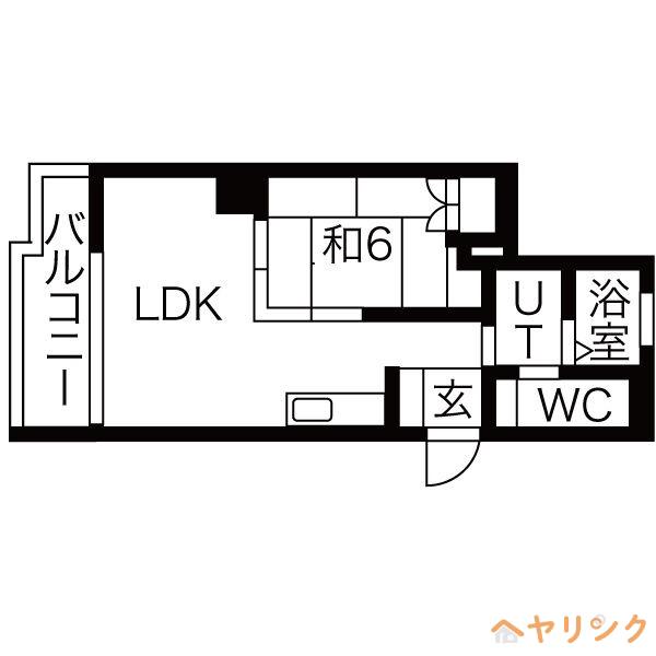 ネクストライフ白沢(1LDK/2階)の間取り写真