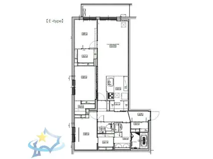 LEIALII511(3LDK/2階)の間取り写真