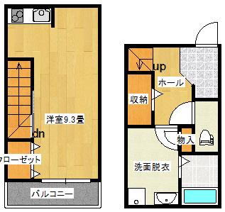 SHIMOSHIBA PIT(ワンルーム/1階)の間取り写真