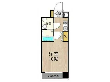 PHOENIX難波イースト(ワンルーム/4階)の間取り写真