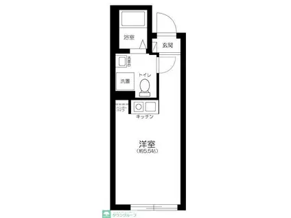 KMS COYO西日暮里(ワンルーム/2階)の間取り写真