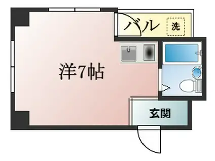 浜松アクタス(ワンルーム/5階)の間取り写真