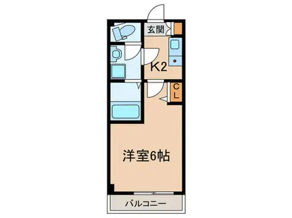 和泉4丁目計画(1K/1階)の間取り写真