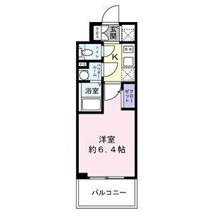 エスリード新大阪ザ・プレミアイースト(1K/11階)の間取り写真
