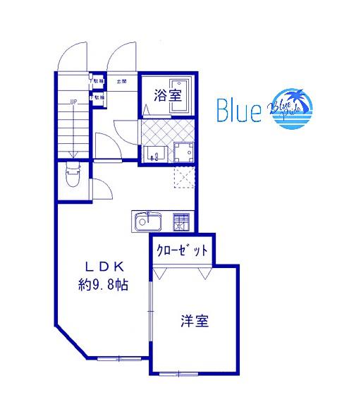 アームズメゾン上大岡(1LDK/1階)の間取り写真