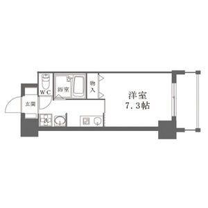 GP栄本町通(1K/4階)の間取り写真