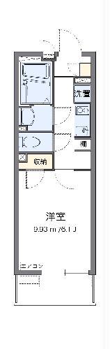 クレイノフラーズ アント ルポ(1K/3階)の間取り写真
