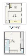 IMAGAWA MID GARDEN SUITE(2LDK/1階)の間取り写真